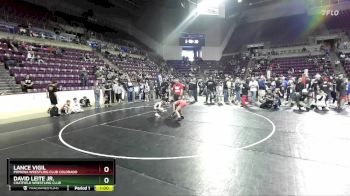 88 lbs Champ. Round 2 - Lance Vigil, Pomona Wrestling Club Colorado vs David Leite Jr., Chatfield Wrestling Club