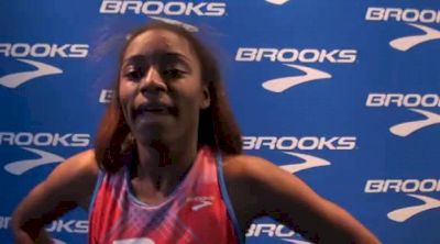 Felicia Brown third in the 400 meters at Brooks PR Invitational 2012