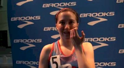 Haley Meier finishes 3rd in mile despite coming off injury at Brooks PR Invitational 2012