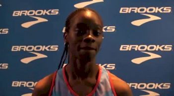 Shayla Sanders just misses national record in 60m at Brooks PR Invitational 2012