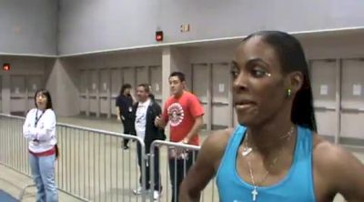 Dee Dee Trotter 3rd Place 400 USATF Indoor Champs 2012