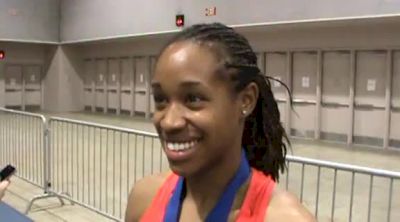 Janay DeLoach 1st Long Jump USATF Indoor Champs 2012