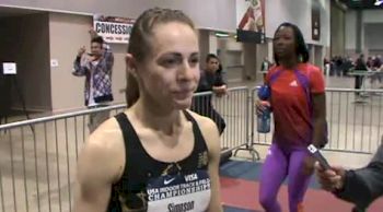 Jenny Simpson 1st Place 1500 USATF Indoor Champs 2012