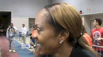 Sanya Richards-Ross 1st Place 400 USATF Indoor Champs 2012