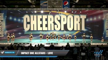 IMPACT ONE Allstars - LOVE [2021 L1.1 Mini - PREP Day 1] 2021 CHEERSPORT: Charlotte Grand Championship