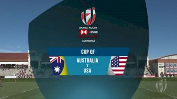 Australia 7s vs USA 7s Cup Quarter Finals | 2018 HSBC Women's 7s Colorado