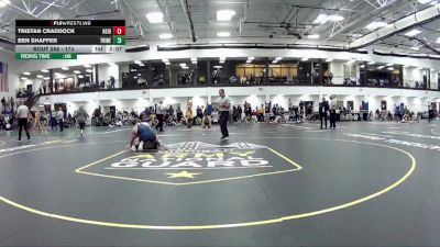 174 lbs 3rd Place Match - Tristan Craddock, Heidelberg vs Ben Shaffer, Trine