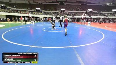 Rookie 6-8 95 Cons. Round 3 - Gabriel Waltrip, Williamsburg Wrestling Club vs Noah Lee, Hugo Owens Middle School