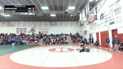 100 lbs Cons. Round 4 - Austin Hilton, Baker vs Dulce Lujan, Borah
