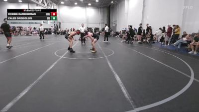 144 lbs Round 3 (6 Team) - Robbie Kammerman, South Side WC Blue vs Caleb Dreibelbis, Steller Trained Greedo