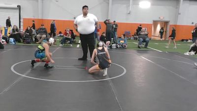 84 lbs Round 4 (6 Team) - Braelynn Stetler, Backyard Barbies vs Braelynn Simmons, PA West Yellow