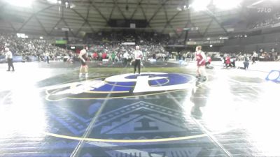 Boys 3A 175 lbs Champ. Round 1 - Tyson Lynch, White River vs Charlie Morsberger, Sammamish