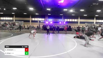 66 lbs 2nd Place - Kainoa Sheldahl, Mtc vs Owais Khan, Threshold WC