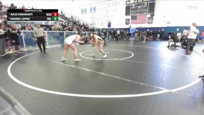 140 lbs Semifinal - Julie Cimarusti, West Covina vs Gianna Lopez, Peninsula