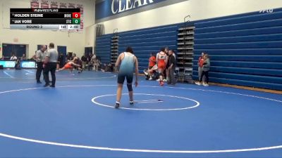 JV-33 lbs Round 3 - Holden Steine, Mount Vernon vs Ian Vore, South Tama County