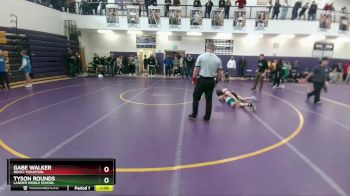 105 lbs Champ. Round 1 - Gabe Walker, Rocky Mountain vs Tyson Rounds, Lander Middle School