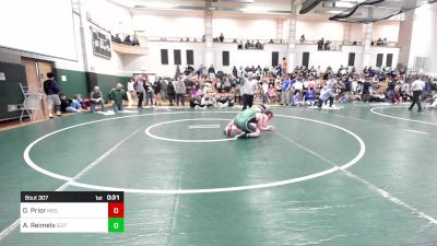 190 lbs Consi Of 16 #1 - Logan Desmarais, New Bedford vs Aidan Palombo, Marshfield