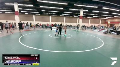 60 lbs Round 2 - Rosalie Wood, Apex Grappling Academy vs MaKynlie Welch, Legacy Wrestling Club