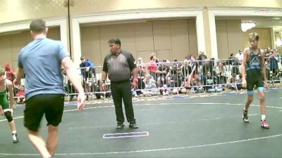 95 lbs Round Of 32 - Arturo Rangel, Dominate WC vs Wyatt Carnrite, Poway Elite