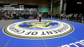 132 lbs Cons. Round 6 - Matthew Powers, Bella Vista vs Jack Ridgel, Truckee