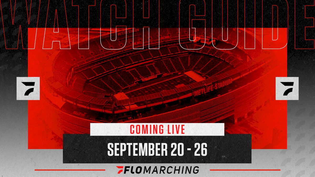 Weekly Watch Guide: Coming Live To FloMarching Sept 20-26