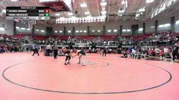 130 lbs Cons. Semi - Ayiana Wright, Wolfforth Frenship vs Keira Michalek, Northwest Eaton