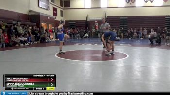 116-120A 1st Place Match - Emma Descourouez, Clear Creek-Amana vs Mae Wedemeier, Sumner-Fredericksburg