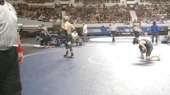 122-D3 Semifinal - Caleb Hood, Apache Junction High School vs Aziel Velasquez, American Leadership Academy - Gilbert North