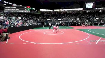 142 lbs Champ. Round 2 - Sarah Norris, PWCA vs Brooklyn Thomas, Unattached