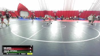 120 lbs Quarters & Wb (16 Team) - Kie Smith, Geneseo Green vs Miguel Astorga, Xavier