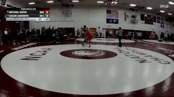 157 lbs Cons. Round 1 - Michael Smith, Msoe vs Logan Andrews, Wisconsin-Oshkosh