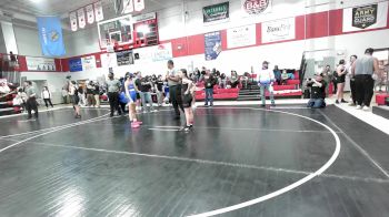 80-85 lbs Rr Rnd 2 - Aliyah Golden, Wyandotte Youth Wrestling vs Sophia Whitenack, Tiger Trained Wrestling