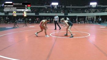 6-8 125 Cons. Semi - Landon Thomas, Poquoson Athletic Association vs Jet Lumagui, Poquoson Athletic Association