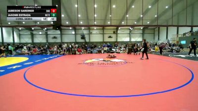 U8 FK - 56 lbs Cons. Semis - Jameson Gardiner, Shelton Wrestling Club vs Jaxonn Estrada, Wrestling Club Tacoma Slam