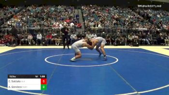 152 lbs Final - Chase Saldate, Gilroy vs Aaron Gandara, Poway A