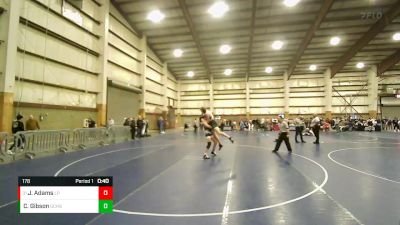 178 lbs Cons. Round 6 - Joey Adams, Lone Peak vs Collin Gibson, Green Canyon High School