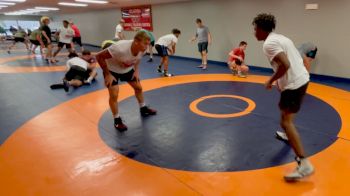 Rocco Welsh and KJ Evans drilling at the Oklahoma RTC