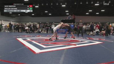 138 lbs Consi Of 8 #2 - Jack Simpson, CO vs Declan O'Byrne, PA