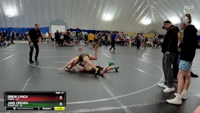 110 lbs Round 6 (8 Team) - Jake Cekada, Rogue WC vs Drew Lynch, FORGE