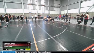 91-95 lbs Round 1 - Brody Cain, Big Cat WC vs Jaiyden Lopez, Scrap Yard Garage Wrestling