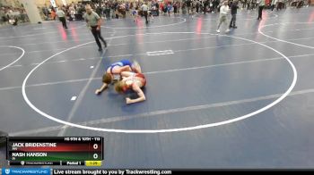 113 lbs Champ. Round 1 - Jack Bridenstine, MN vs Nash Hanson, IA