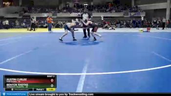 115 lbs Semis (4 Team) - Austin Curlee, Pine Island vs Benton Radtke, Zumbrota-Mazeppa