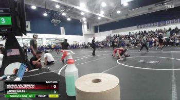 144 lbs Quarterfinal - Jacob Salas, Corona100 vs Arman Arutiunian, World Team Training Center