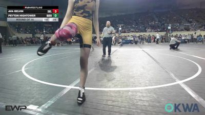 117 lbs Round Of 16 - Zoe Jenkins, Midwest City Bombers Youth Wrestling Club vs Brinlee Taylor, Lady Outlaw Wrestling Academy