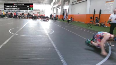 106 lbs 3rd Place Match - Landon Smith, Stealth Training vs Seth Hollerman, Bad Karma