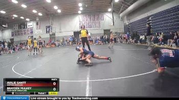 75 lbs Round 2 - Avalie Gantt, Gaston Grizzlies vs Brayden Mulkey, Team Bear Wrestling