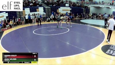 100 lbs. Cons. Round 4 - Eden Wilder, Oakville vs Hanna Egley, Nixa