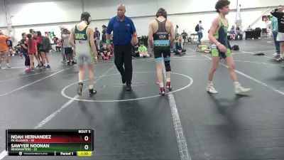 105 lbs Round 2 (8 Team) - Noah Hernandez, PA Alliance vs Sawyer Noonan, Headhunters