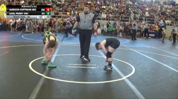 95 lbs Cons. Round 2 - Jamison Huffman NE5, Neighborhood Wrestling Club vs Axel Perry SW-, Wayne