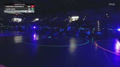 44 lbs Quarters - Alvin Pope, Aviator Wrestling Academy vs Santiago Quintero II, 208 Spartans